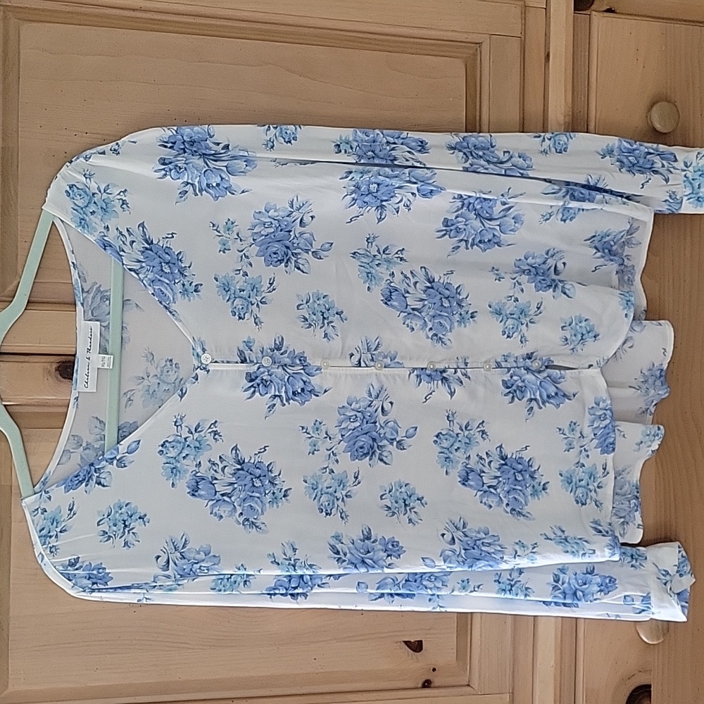 Cottagecore Floral Blouse